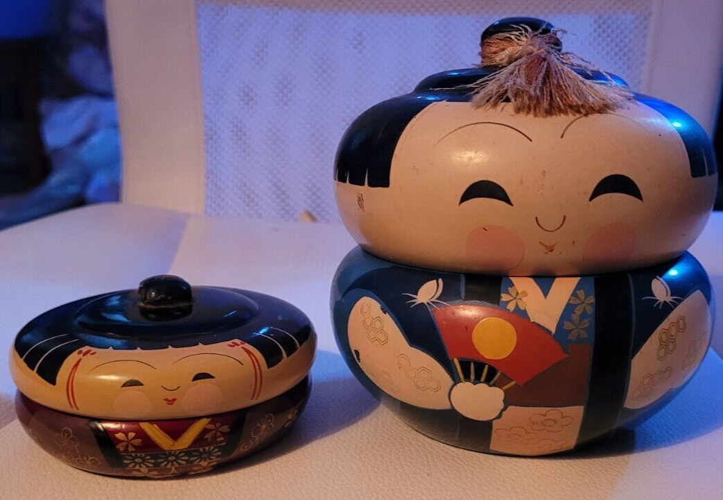 Vintage Japanese 4 Pieces Lacquerware and similar items