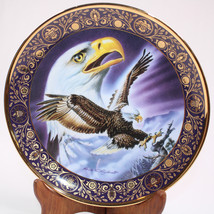 Franklin Mint Decorative Porcelain Plate &quot;Majestic Freedom&quot; Royal Doulto... - $14.98