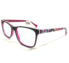 Vera Bradley Eyeglasses Frames Cora Impressionista IMT Black Pink 53-15-135 - £52.42 GBP