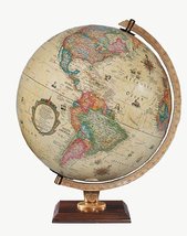 Replogle Globes Illuminated Carlyle Globe, Antique Ocean, 12-Inch Diameter - £70.35 GBP