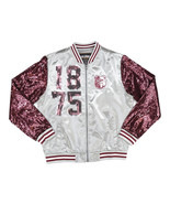 ALABAMA A&amp;M SATIN JACKET LONG SLEEVE UNIVERSITY HBCU BULLDOGS JACKET - $95.73 CAD