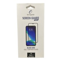 Eclipse Screen Guard Black Edge Full Tempered Glass for LG Stylo 6 - £3.04 GBP