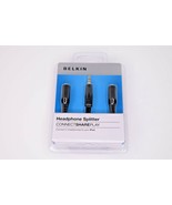 Genuine Belkin Headphone Splitter w/ 3.5mm Plug &amp; Jack - $166.83 MXN