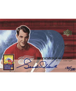 2000 UPPER DECK HAWAII CONFERENCE GORDIE HOWE SIGNATURE CARD #138/500 - $395.00