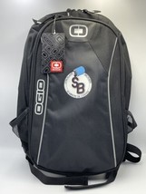 OGIO Marshall Laptop Backpack Black 411053 NWT Strickland Brothers Oil Logo - £18.48 GBP