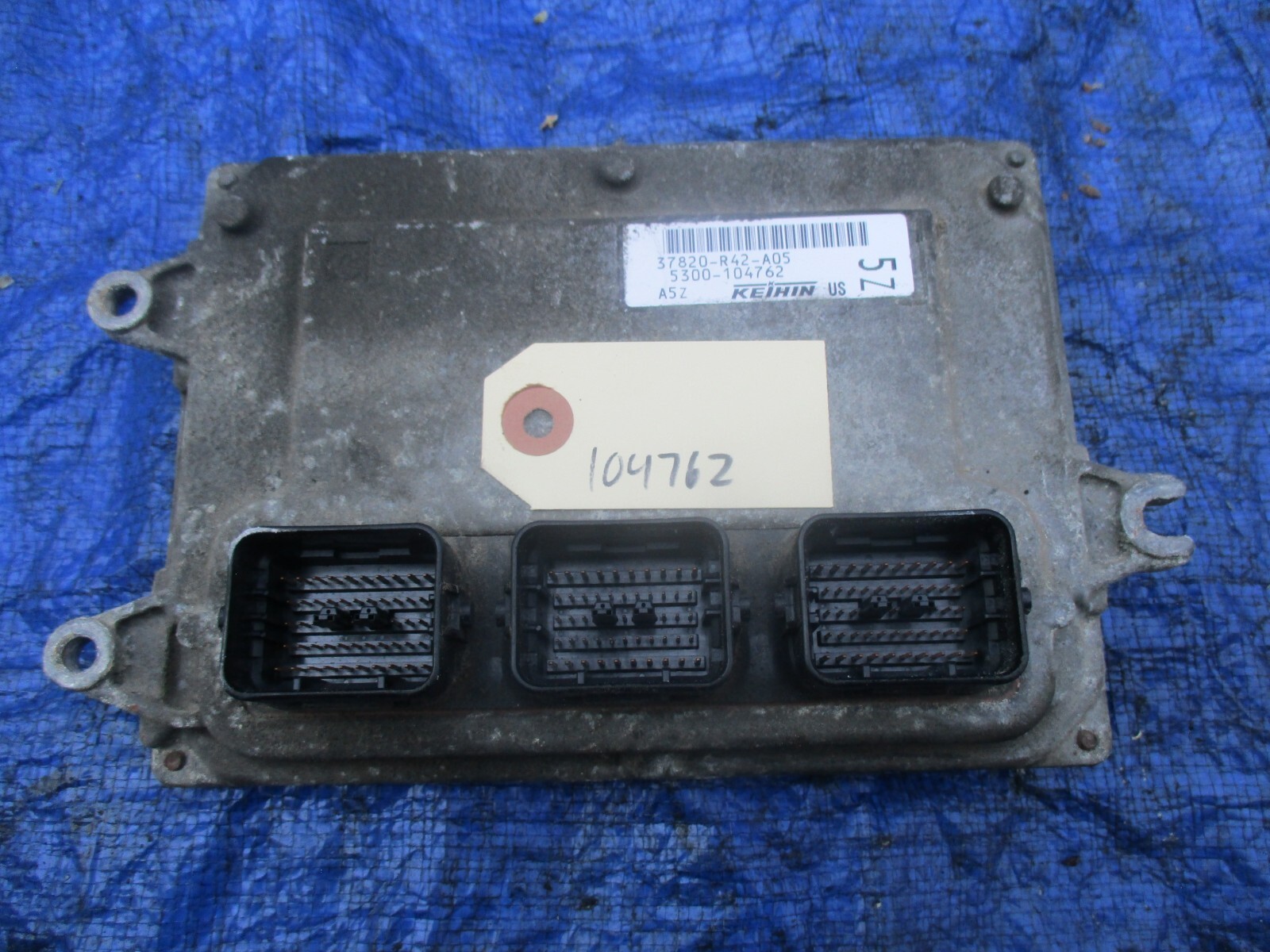 08-09 Honda Accord K24 manual transmission engine computer ECM 37820-R42-A05 ECU Item image 3