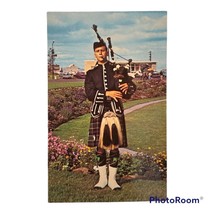 Welcome to Nova Scotia Canada Piper Sunken Gardens Postcard Used 1960s - £3.12 GBP