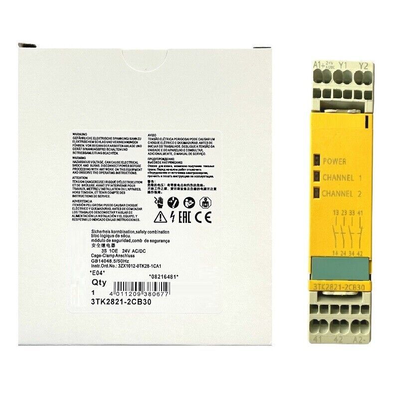 For SIEMENS 3TK2821-2CB30 Safety Relay Module - $189.54