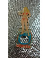 Hooters Car Wash Girl bottle opener fridge magnet - $22.00