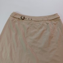 City Silk Women's Tan/Beige Pull-On A-Line Skirt Size 14 image 8