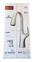 Pfister Ladera Single-Handle Pull Down Sprayer Kitchen Faucet Stainless Steel - £74.70 GBP