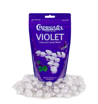 Choward&#39;s Violet Mints Candy in Resealable Bag - 4 oz - 64 Individually ... - £10.52 GBP