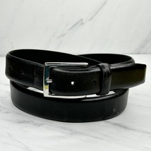 Tommy Hilfiger Black Genuine Leather Belt Size 34 Mens - $21.77