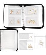 Earring Organizer Case, Travel Jewelry Organizer Transparent Jewelry Sto... - $14.71