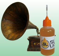 Slick Liquid Lube Bearings BEST 100% Synthetic Oil for Gramophones Phono... - £7.76 GBP