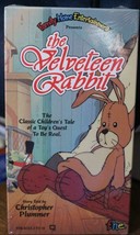 Velveteen Rabbit VHS Tape Christopher Plummer Children&#39;s Video Sealed New - $12.86