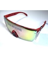 NEW TRUE RELIGION Gold Red Black Matte Paint Splash TRSP468X Sunglasses ... - $45.99
