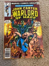 John Carter Warlord Of Mars #16 1977 Marvel Comic Bronze Age - £6.82 GBP