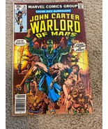 JOHN CARTER WARLORD OF MARS #16 1977 MARVEL COMIC BRONZE AGE - £6.85 GBP
