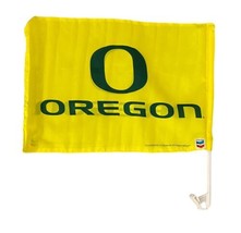 University of Oregon Ducks Window Mount Auto &quot;O&quot; Flag Two Sided Chevron - £12.65 GBP