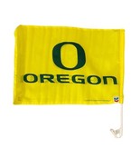University of Oregon Ducks Window Mount Auto &quot;O&quot; Flag Two Sided Chevron - £11.27 GBP