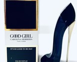 GOOD GIRL * Carolina Herrera 0.24 oz / 7 ml Mini EDP Women Perfume Splash - $32.71