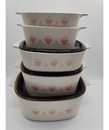 ♻️ Corning Ware Forever Yours Casseroles  Dishes Set Of 8-Pc. 5-3-2-1.5 ... - $3,674.78 MXN