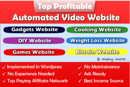 Fully Automated Website - Highly Profitable Niche - Earn from Ads &amp; Affiliate - £27.82 GBP