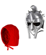Medieval Roman Gladiator Armor Helmet with Etsy Movie Replica Helmet Spa... - £76.12 GBP
