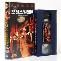 Ocean&#39;s Eleven (2001) Korean VHS [NTSC] Korea George Clooney Brad Pitt - £28.13 GBP