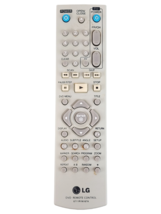 LG 6711R1N167A DVD Remote Control LGDVB418 LDA511 DV8943NCA LGDVD418 DVB418 - £4.40 GBP