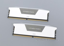 Corsair VENGEANCE RGB 32GB (2x16GB) DDR5 6000MHz Memory CMH32GX5M2E6000C36W - £78.55 GBP