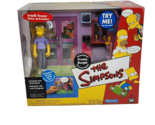 THE SIMPSONS 2001 KRUSTY BURGER INTERACTIVE PLAYSET NEW SEALED PLAYMATES... - $38.00