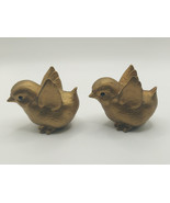 Pair Of Vintage Deutsche Noritake Golden Chick Figurines - £36.51 GBP