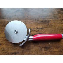 KitchenAid Large 3-1/2&quot; Pizza Cutter/Wheel, Slicer w/Red Handle - £7.96 GBP