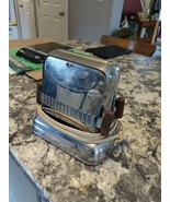 Edison Kwikway 1930&#39;s Toaster Art Deco Chrome - $276.96 MXN