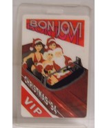 JON BON JOVI - VINTAGE ORIGINAL LAMINATE CONCERT TOUR BACKSTAGE PASS - $18.00