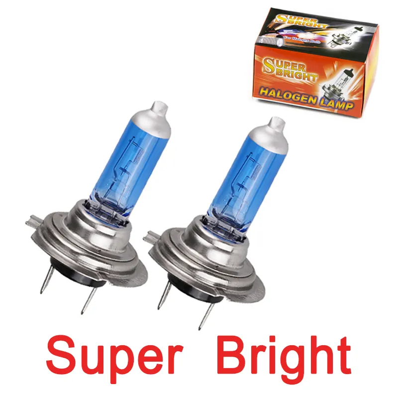 2pcs H7 Super Bright White Fog Halogen Bulb 55W Car Head Light Lamp 55W 12V Par  - £105.81 GBP