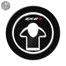 ZX6R Tank Cap Cover Pad Motorcycle Fuel Gas Cap Protector Decals Case for Kawasa - £73.76 GBP