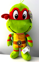Large Red Ninja Turtle Plush Toy RAPHAEL 14 inch tall Official NWT Soft - £14.06 GBP