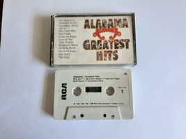 Alabama, Greatest Hits  Cassette, (1986, RCA Records) - £3.91 GBP