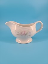 Vintage Pfaltzgraff Tea Rose Gravy Sauce Boat Server 8&quot; #436 USA - €7,83 EUR