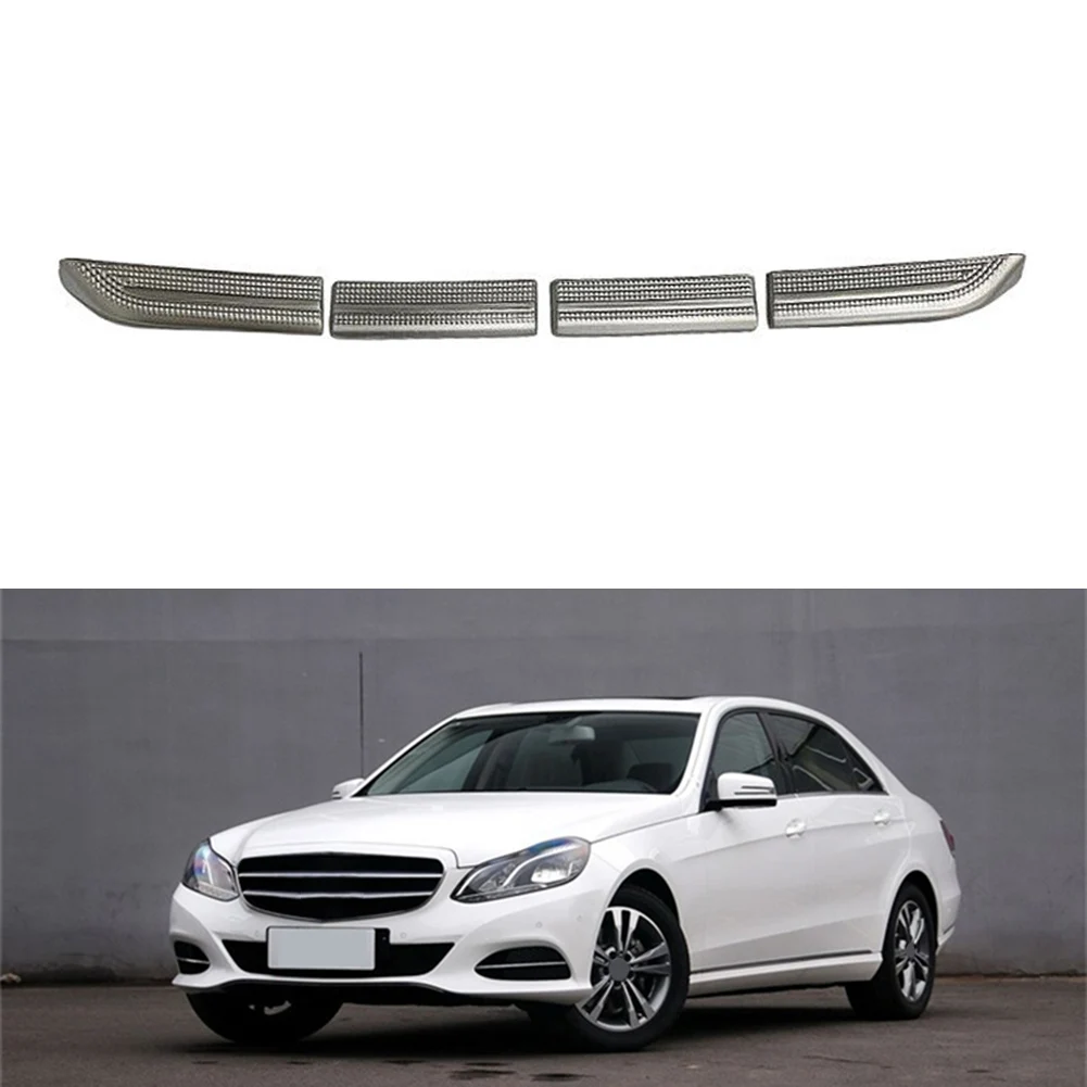 4Pcs Car Air Conditioner Outlet Vent Button Cover Trim for Mercedes-Benz E Cla - £12.06 GBP