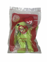 MCDONALD&#39;S 25 Anniversary TY TEENIE BEANIE FRIES THE  BEAR 2004 #11 New NIP - £9.53 GBP