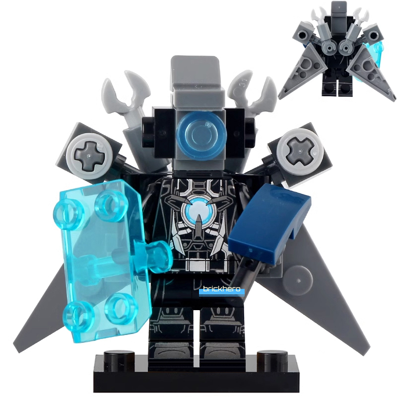 Upgraded Titan Cameraman Skibidi Toilet Lego Minifigure Brick Toys Gift