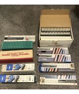 Mixed Lot Over 200 Combind Binding Combs / Spines 1/2” 12 Mm 3/8” 5/16” 1” - $63.70