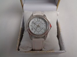 Charter Club Adjustable Band Silver-Tone Wristwatch New Womens Watch 16997 - £38.98 GBP