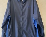 Nike Dri-Fit Men’s Full Zip Jacket Blue Navy XXL Athletic Sport - £18.52 GBP