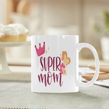Ceramic Mug – 11 oz White Coffee Mug – Mother&#39;s Day Gift - Super Queen - £10.60 GBP
