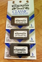Wilkinson Sword Classic Double Edge Blades 5 ct. (Pack of 3) - £7.39 GBP
